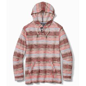 Tommy Bahama Mens Beach Hoodie Horizon Haze Baja Sweatshirt Pullover LARGE